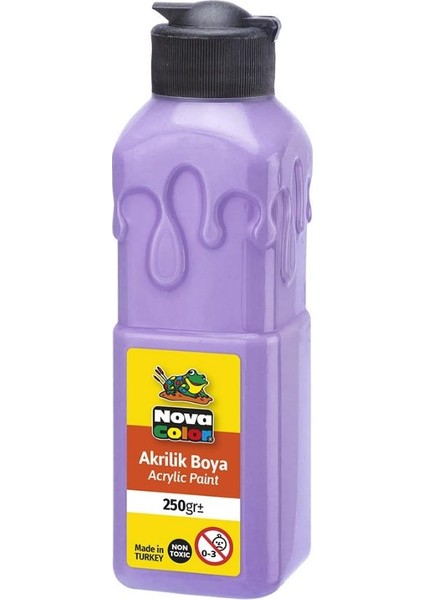 Akrilik Boya 250 ml 1 Adet Nova Color Akrilik Boyalar 250 ml 1 Adet