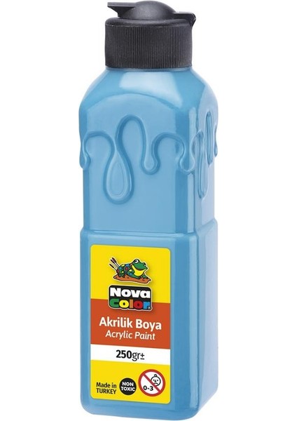 Akrilik Boya 250 ml 1 Adet Nova Color Akrilik Boyalar 250 ml 1 Adet