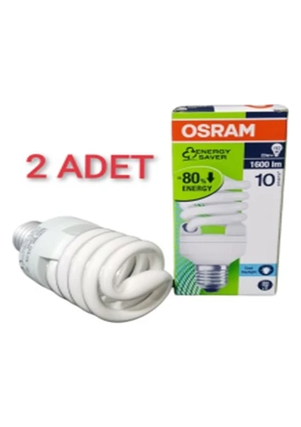 15 W Enerji Tasarruflu Beyaz Ampul ( 2 Adet )