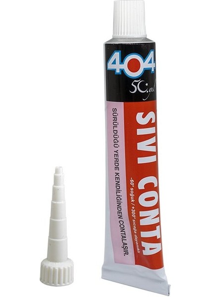 Sıvı Conta Kırmızı 45 Gr. (2 Adet)