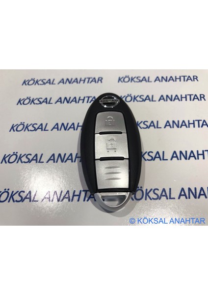 Nissan Qashqai X-Trail 3 Tuşlu Smart Kumanda Kabı