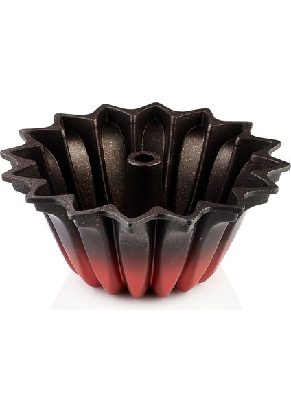 3272 24CM Yıldız Gülü Döküm Kek Kalıbı