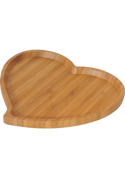 9111 27CM Corazon Bambu Kalp Tepsi
