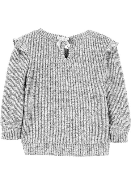 Kız Bebek Uzun Kollu Eşofman Üstü Gri fiyatları