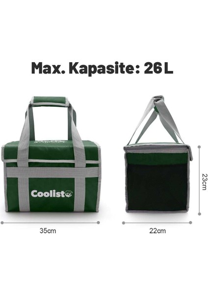 CL26G 26 Litre Katlanabilir Termos Bez Çanta / Buzluk modelleri
