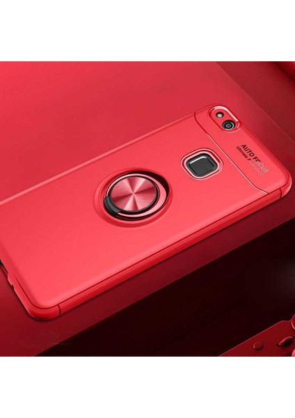 Huawei P10 Lite Kılıf Yüzüklü Magnetli Ravel Case