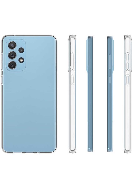 Caseworld Samsung Galaxy A73 Kapak Kamera Korumalı Süper Silikon Kılıf