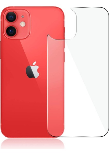 Apple iPhone 12 Mini Arka Kırılmaz Ekran Koruyucu Nano Cam Filmi