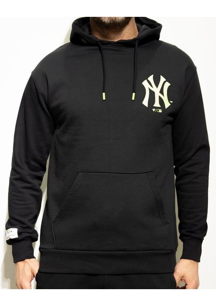 Mlb Yankees 8355 Erkek Kapüşonlu Sweat