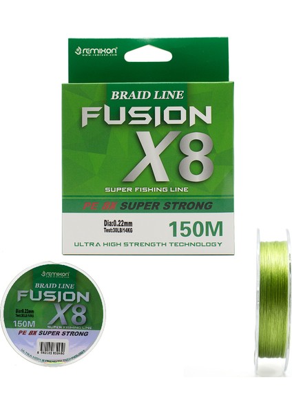 Fusion 150M X8 Green Ip Misina