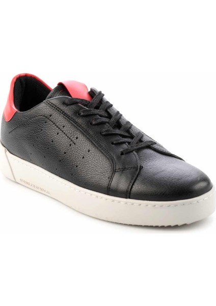 Siyah Leather Erkek Sneaker E011200003