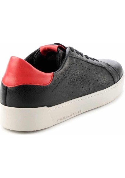 Siyah Leather Erkek Sneaker E011200003