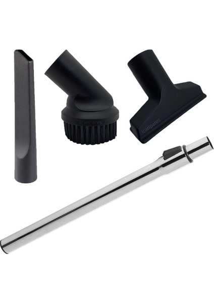 Grundig Uyumlu Vcc 4950 7670 7750 A Elektrikli Süpürge Mini Başlık Seti Teleskopik Boru
