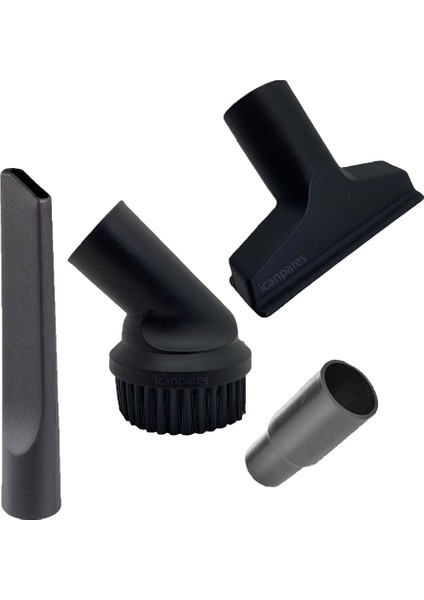 Fantom Uyumlu P 1200 Pratik Elektrikli Süpürge Mini Başlık Seti