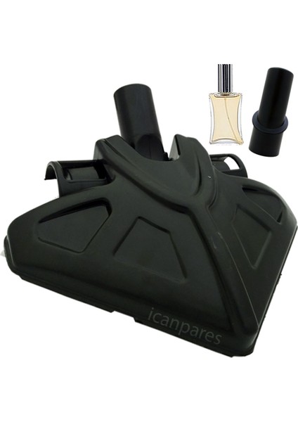 Fakir Uyumlu Darky Comfort Dikey 2in1 Elektrikli Süpürge Üçgen Emici Yer Başlığı - Siyah