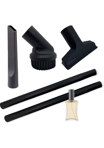 Black & Decker Uyumlu Vb 2000 2010 P vm 2020 Elektrikli Süpürge Mini Başlık Seti Plastik Boru