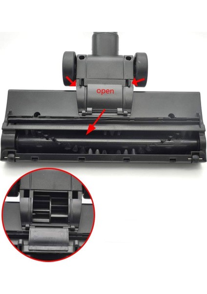 Zanussi Uyumlu Zan 1830 715 7800 7820 Zans 730 Elektrikli Süpürge Turbo Brush Ithal Emici Yer Başlık