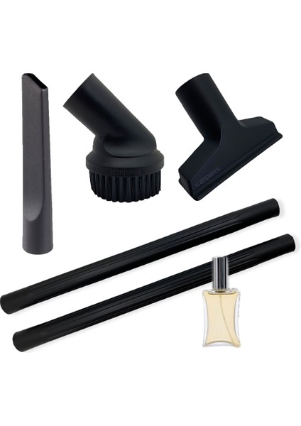 Goldmaster Uyumlu Gvc 7504 Lara Elektrikli Süpürge Mini Başlık Seti Plastik Boru