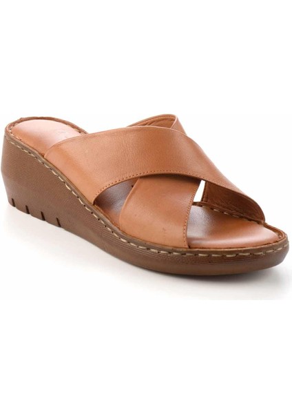 Taba Leather Kadın Terlik K045290601 modelleri