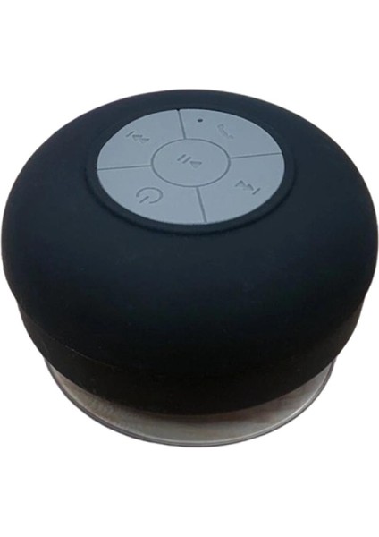 Bluetooth Hoparlör, Su Geçirmez Mini Stereo Dahili Mikrofon Kablosuz Duş Hoparlörleri, Banyo Araba Plajı Için Vantuz Uzun Playtime - Siyah modelleri