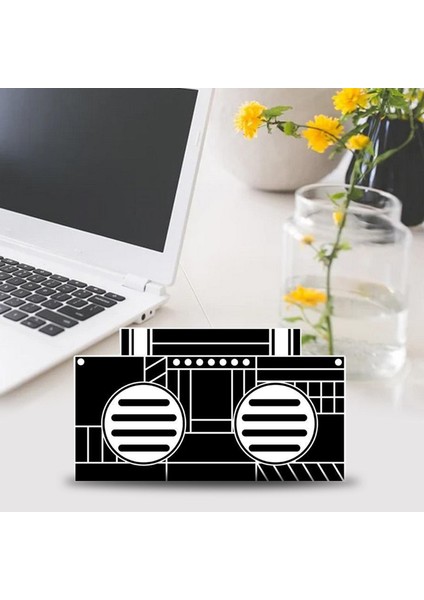 Taşınabilir Bluetooth Kablosuz Hoparlör 5W V5.0 Açık Havada Renkli Için Yüksek Sesli Ses(Yurt Dışından)