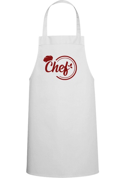 Chef Özel Baskılı Chef Mutfak Önlüğü