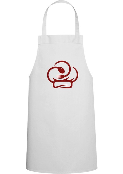 Aşçı Özel Baskılı Chef Mutfak Önlüğü