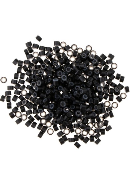 Gümrüklü Tüy Saç Uzantıları Için 3000 Parça Mikro Yüzükler Çizgili (Yurt Dışından) modelleri