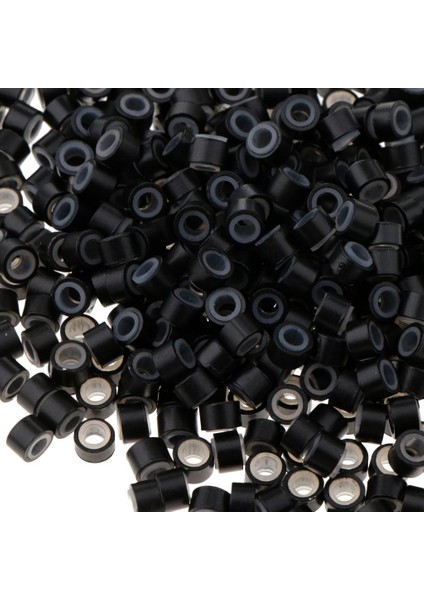 Gümrüklü Tüy Saç Uzantıları Için 3000 Parça Mikro Yüzükler Çizgili (Yurt Dışından) fırsatları