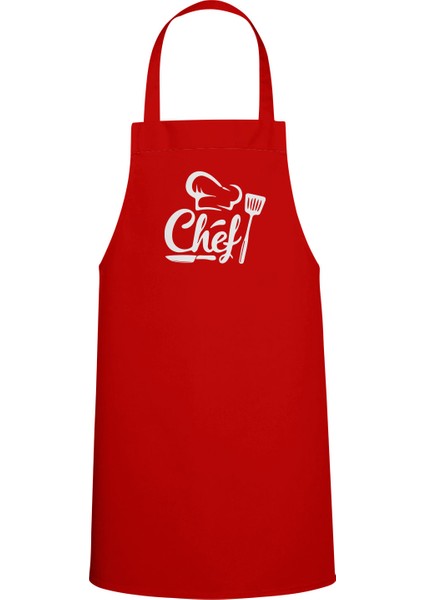 Chef Özel Baskılı Chef Mutfak Önlüğü