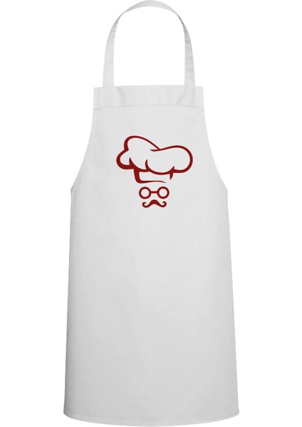 Aşçı Özel Baskılı Chef Mutfak Önlüğü