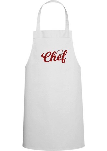 Chef Özel Baskılı Chef Mutfak Önlüğü
