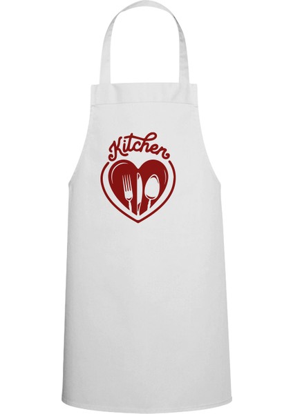 Kitchen Özel Baskılı Chef Mutfak Önlüğü