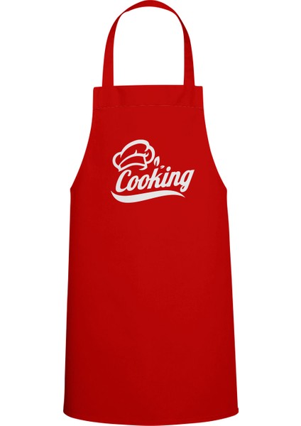 Cooking Özel Baskılı Chef Mutfak Önlüğü