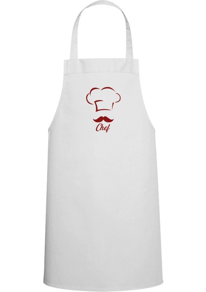 Chef Özel Baskılı Chef Mutfak Önlüğü