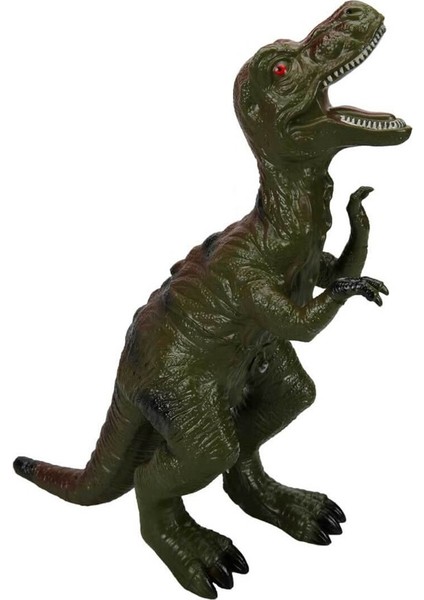 Crazoo Sesli Dinozorlar 30 Cm. 07242 Yeşil Kahverengi