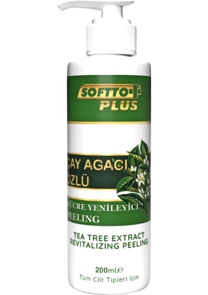 Çay Ağacı Siyah Nokta Arındırıcı Peeling 200 ml