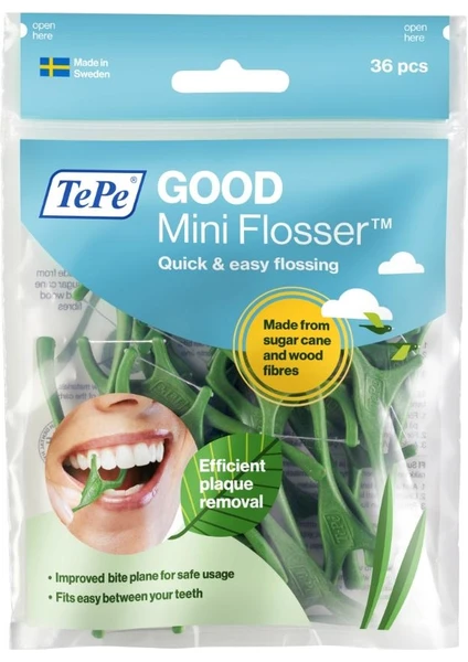 Good Mini Flosser (Çatallı Diş Ipi) 36 Adet