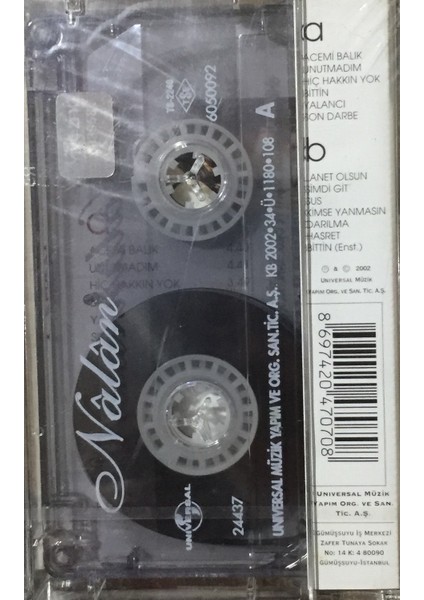 Universal Müzik Nalan - Acemi Balık ( Kaset )