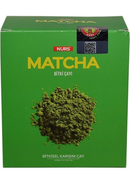 Matcha Çayı Karışık Bitki Çayı 30'lu