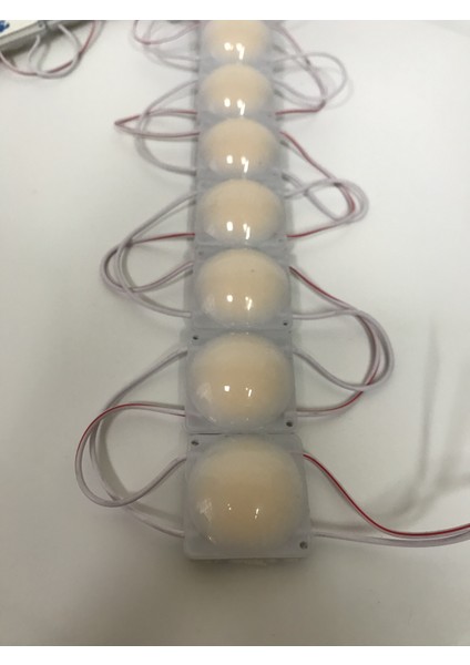 12 Volt 2.4 Watt Lensli Modül Gün Işığı (10 Adet)