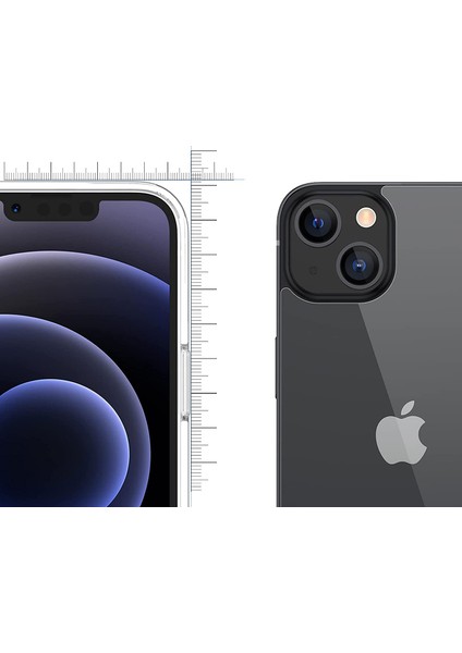 Apple iPhone 13 Mini Ön Arka Set Tempered Glass Cam Koruma fırsatları