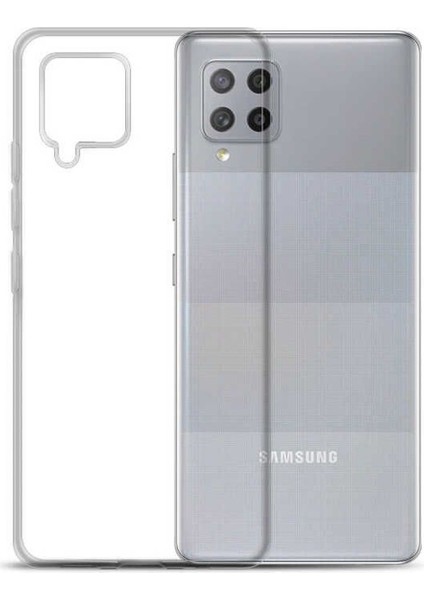 Samsung Galaxy M22 5g 0.2 mm Ultra Ince Soft Silikon Kılıf - Şeffaf