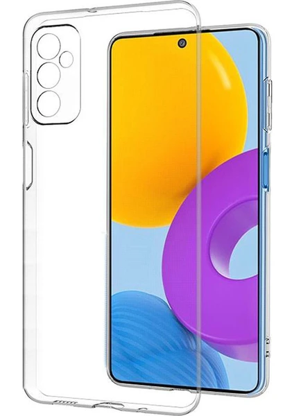 Samsung Galaxy M52 5g 0.2 mm Ultra Ince Soft Silikon Kılıf - Şeffaf