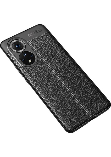Honor 50 Leather Silikon Kılıf - Siyah fiyatları