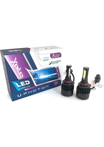 Duo Hb4 9006 LED Xenon - Volkswagen Jetta Mk5-Mk6 Sis Far 590101010182