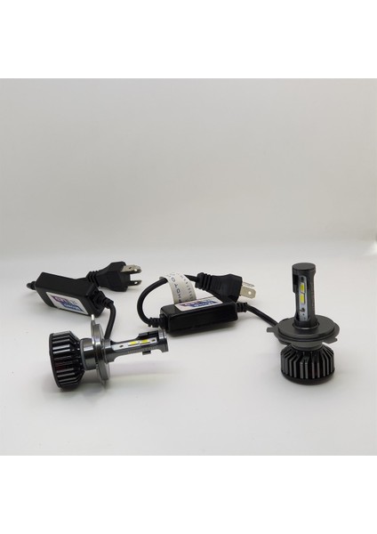 Vw Polo 6 Uzun Kısa Tek H4 LED 9000LM Oto Ampulü Photon Mono