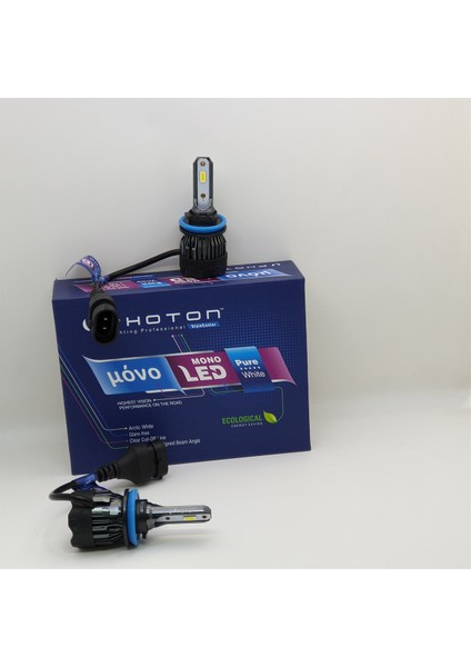 Mono Headlight H16 12V Şimşek Etkili Xenon LED