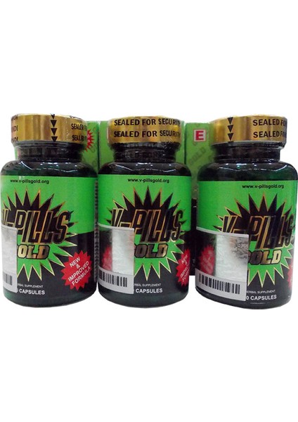 V-Pills Gold Bitkisel 60 Kapsül X 3 Kutu