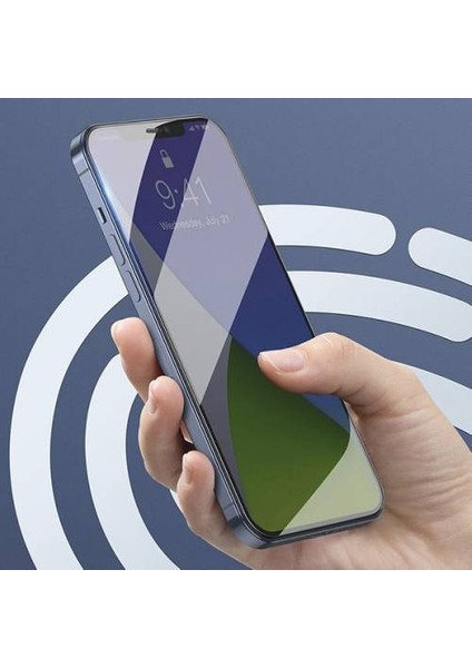 2 Adet 0.3mm Iphone 12 Pro Max 6.7 Full Kaplama Kırılmaz Ekran Koruyucu, Anti Blue indirimleri
